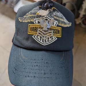 vintage Harley Davidson tucker hat